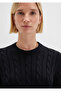 Silk Blend Crew Neck Black Sweater S Slim Fit / Slim Fit 1710721-900 - 6