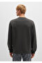 Crew Neck Anthracite Sweatshirt 0S10421-70090 - 5