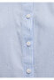 Short Sleeve Striped Shirt Fitted / Body Fitting Cut 1210060-90700 - 6