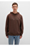 Mvjns Printed Hooded Brown Sweatshirt 0S10346-88067 - 3