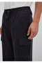Black Cargo Pants 0010552-71379 - 7