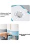Airtight Rice Storage Container with Measuring Cup,12kg Large Capacity Rice Dispenser,Insect Repellent Lid,PP Material - 4