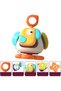 Montessori Sensory Busy Board for Toddlers,6-in-1 STEM Educational Learning Toy for Motor Skills Development,BPA-Free Travel Toy for Boys and Girls 18+ Months - 4