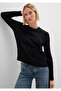 Silk Blend Crew Neck Black Sweater S Slim Fit / Slim Fit 1710721-900 - 3