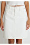Valerie Everyday Off-White Jean Skirt 1319887100 - 7