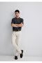 Milan Classic Denim Ecru Jean Trousers 0081087654