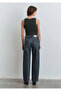 Leila Premium Blue Shaded Deep Jean Trousers 1010600-89936 - 5