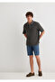 Willis Street Shaded Dark Jean Shorts 0412607-89929 - 2