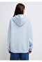 Logo Printed Hooded Sweatshirt 1600361-70717 - 5