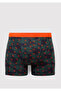 3-Piece Printed Dark Blue Boxers 0911421 -33648 - 2