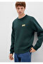 Logo Printed Green Sweatshirt0611716-81570 - 2