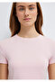 Pink Basic Crop T-Shirt Crop / Short Cut 1600814-89200 - 7