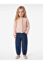 Ruffled Long Sleeve Buttoned Crew Neck Knitwear Cardigan
