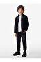 Basic Jogger School Sweatpants with Raised Pockets and Elastic Waistband