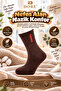 Original Women's Real Thermal Winter Socks, Thick Cotton Towel Socks, Soft, Breathable, Skin-Friendly, Flexible, All-Day Comfort, Premium Thermal Socks for Cold Days |   1 Pair Brown - 3