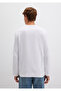 Long Sleeve White T-Shirt Slim Fit / Slim Fit 065755-620 - 5