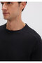 Black Slim Fit Long Sleeve T-Shirt -0610106-900 - 7