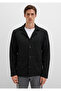 Black Knitwear Blazer Jacket 070699-900 - 3