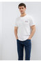 Jeans Printed White T-Shirt Slim Fit / Slim Fit 066841-620 - 2