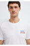 Jeans Printed White T-Shirt Slim Fit / Slim Fit 066841-620 - 6