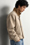 Brice - Beige - Cotton Crop - Men's Jacket
