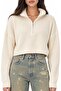 Mixray Textured Long Sleeve Zipper Collar Sweater - 4