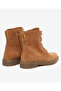 Women's Tan Genuine Leather Boots 5K2Yb35360 - 4