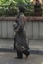 Riva Desen Norena Wool Shoulder Shawl Anthracite