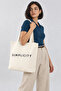 Canvas Tote Shoulder Bag 35X40X10 cm Bellows Daily Tote Bag |   Simplicity Printed