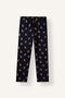 100% Cotton Regular Fit Printed Long Sleeve 2-Piece Pajama Set I3176Ax26Au - 8