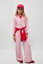 Elastic Waist, Stitched Front, Wide Leg Modal Sweatpants for Girls I2267A826Au