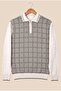 Standard Fit Polo Neck Knitwear Sweater Cream - 5