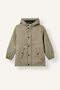 Water Repellent Windproof Hooded Raincoat with Snap Pockets for Boys G9762A826Au - 8
