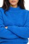 Mixray Relaxed Fit Round Neck Thick Knit Sweater - 4