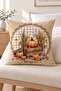 Autumn Themed 43X43 Velvet Cushion Cover - 4