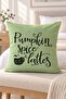 Autumn Themed 43X43 Velvet Cushion Cover - 4