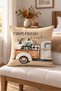Autumn Patterned Throw Pillow Cover - 4
