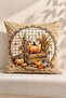 Autumn Themed 43X43 Velvet Cushion Cover - 5