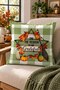 Autumn Themed 43X43 Velvet Cushion Cover - 2