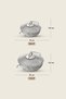 Urla 4 Piece Granite Pan Set (with Silicone Spatula as a Gift) - 6