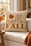 Autumn Themed 43X43 Velvet Cushion Cover - 3