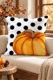 Autumn Themed 43X43 Velvet Cushion Cover - 3