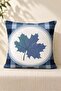 Autumn Themed 43X43 Velvet Cushion Cover - 5