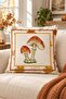 Autumn Themed 43X43 Velvet Cushion Cover