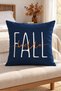 Autumn Patterned Throw Pillow Cover - 4