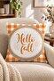 Autumn Themed 43X43 Velvet Cushion Cover - 2