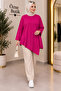 Women's 100% Cotton Lycra Asymmetrical Combed Cotton Tunic