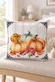 Autumn Themed 43X43 Velvet Cushion Cover - 4