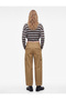 Comfortable Fit Cotton Regular Leg Cargo Pocket Balloon Fit Barrel Trousers - 3