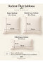 Gold Glitter Ecru Throw Pillow Cover 002 - 7